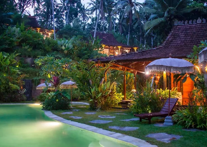 Villa Mahadevi 1 Open-Air Jungle Joglo Near Ubud