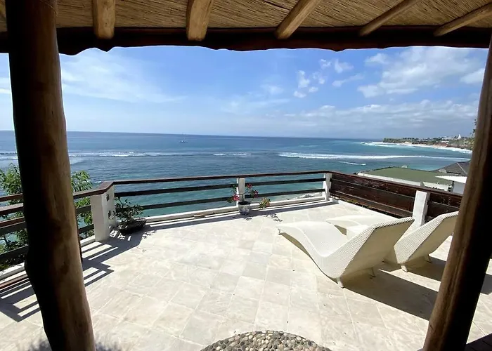 The Hidden Escapes- Stunning 2 Bedroom Villa Directly On Bingin Beach With Ocean & Sunset View