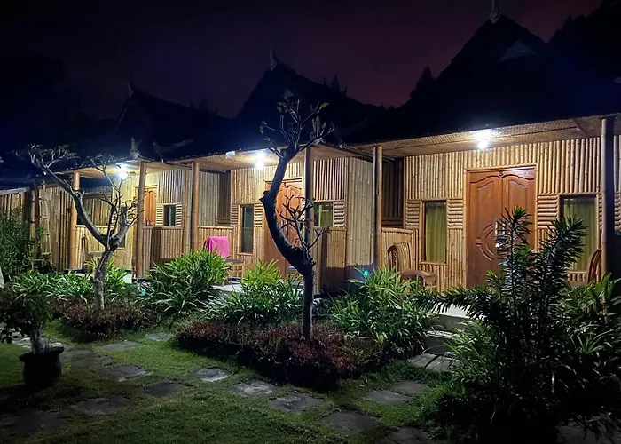 Unique Batur Bamboo House