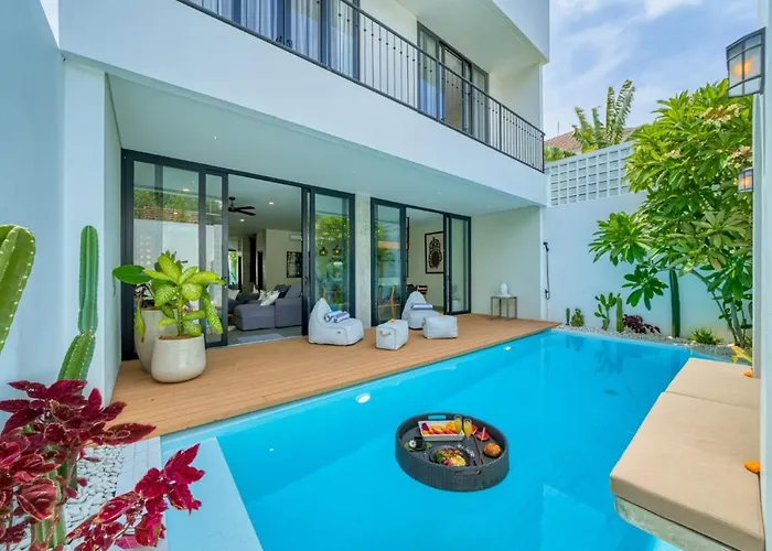 650M To Perenenan Beach! Lux 4Bd Villa With Rooftop