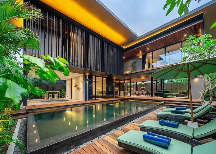 The Continental Modern Luxury 4 Bedroom Villa In Seminyak Central