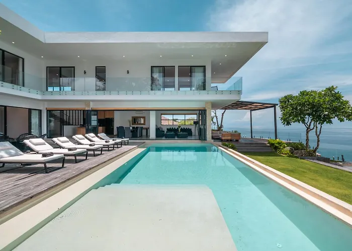 Villa Namaskar - Iconic 5Br Cliff Top Villa - 180° Ocean View