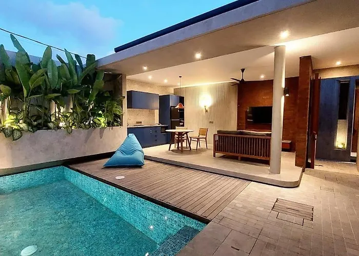 Akhila 5 - 1 Bedroom Modern Tropical Villa At The Heart Of Seminyak