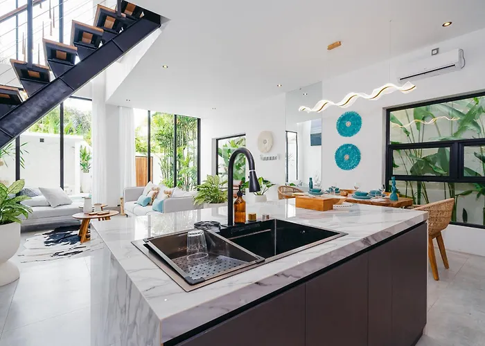 Villa Lea - Bright Luxury 2Br Villa In Quiet Part Of Canggu