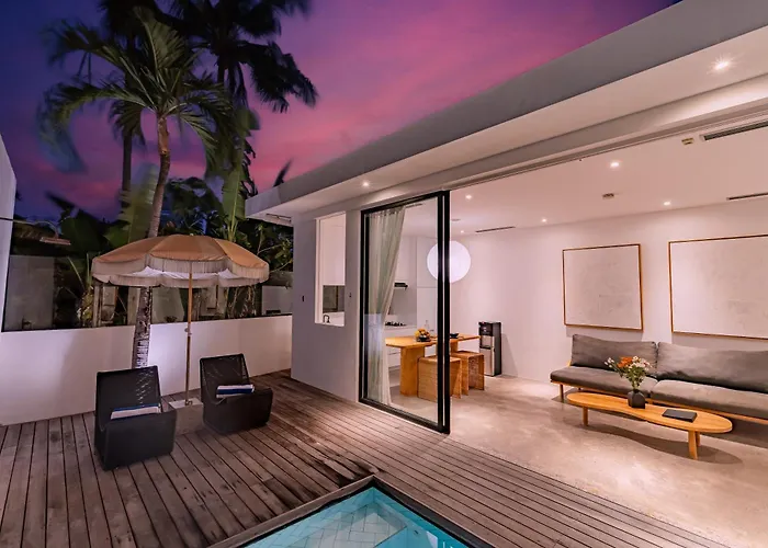 Private 1Br Pool Villa In Canggu, Closable Livingroom, 5Mins Ride To Atlas Beach Club