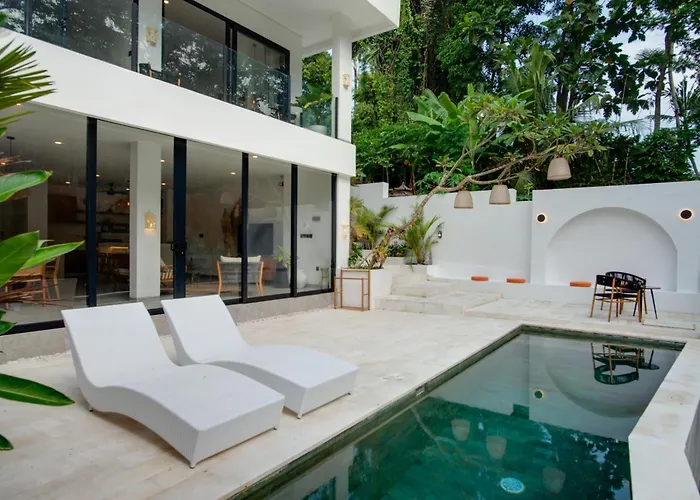2Br Villa Sand With Pool, River View In Canggu