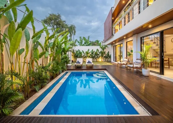 New! Luxury 4Br Canggu Villa Gebran With Butler