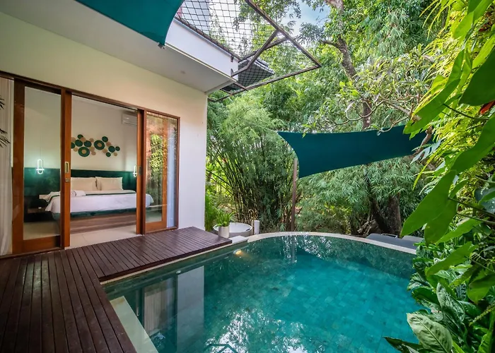 3Br Magic River Villa With Rice Field, Jungle And River View