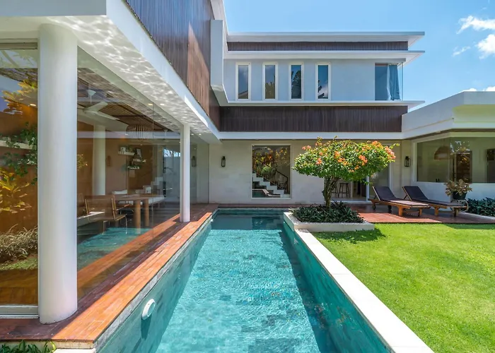 Villa Nestor - New Contemporary 3Bd Villa Next To The Beach