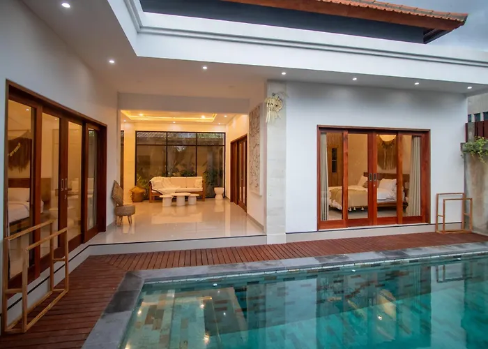 Canggu City Center And Popular Place Near By Walk! 2Bdr Villa With Private Pool In Canggu