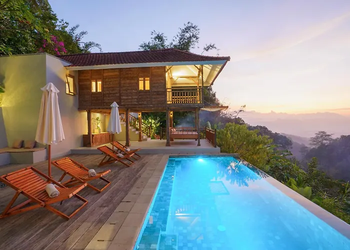 Ocean & Mountain View Villa, Waterfalls, Munduk Eco-Luxe By Santrian