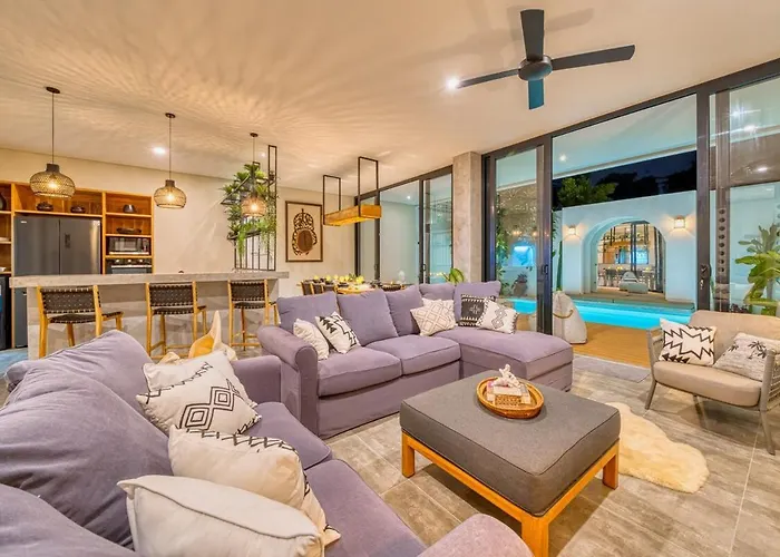 650M To Pererenan Beach A Lux 3Bd Villa With Rooftop