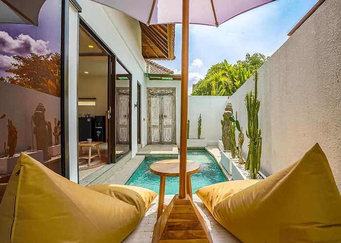 Cozy 1-Bedroom Villa Orchid With Private Pool In Canggu -Bali