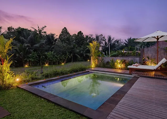 Carik Mesari Tropical Pool Villa Ubud