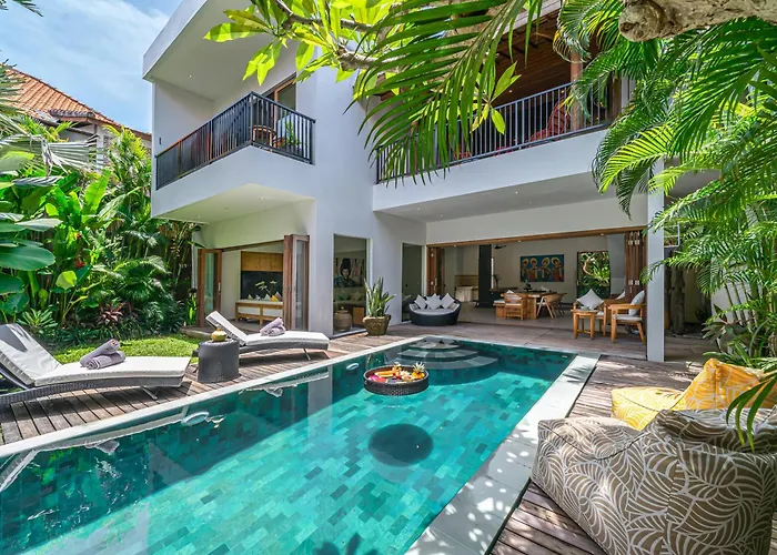 Puri Aman - Unique & Lush 3Br Pool Villa - Next To Gigi Susu & Walk To Beach
