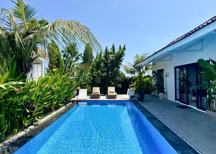 Elegant 4 Bedroom Villa Huge Pool In Central Canggu