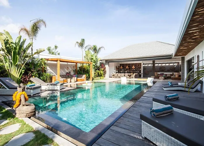 Seminyak 5 Bd Villa Avec Chill-Out Exterieur