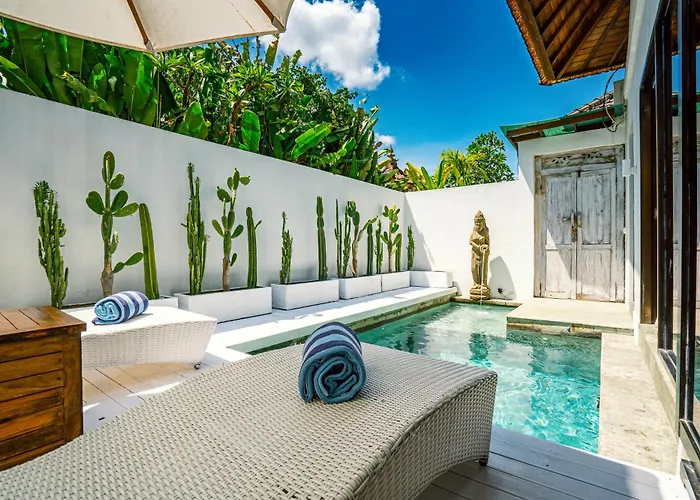Classy 1Br Villa Sunflower With Private Pool In Canggu -Bali