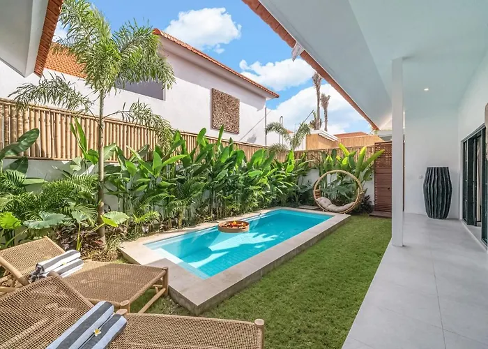 Villa Dan - Tropical & Modern 3Br Villa - Central Canggu Beach