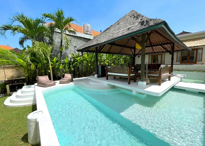 Serene Tropical Oasis 2Br Private Pool Villa Canggu'S Heart