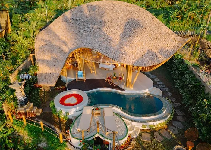 Angel Bali Suites, Private Nature Bamboo Villa
