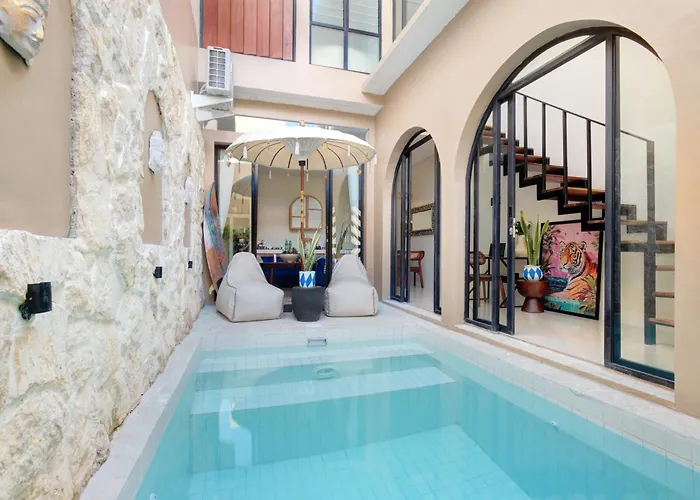 Ulu Luxury Loft 1Br With Romantic Bathtub Near Melasti Beach