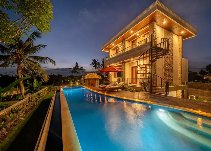 3 King Bedrooms Ratu Bali Luxury Villa In Ubud, Bali