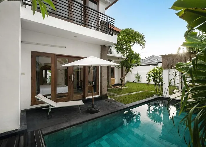 Villa Zambrud Sanur Elegant Tropical Villa With Private Pool & Garden And Garage