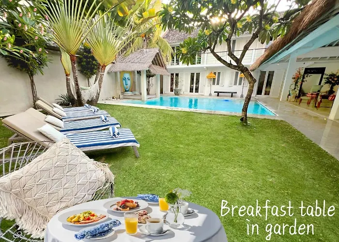 Villa Anh Yeu - 6 Bedroom In Central Seminyak With Huge Pool & Garden