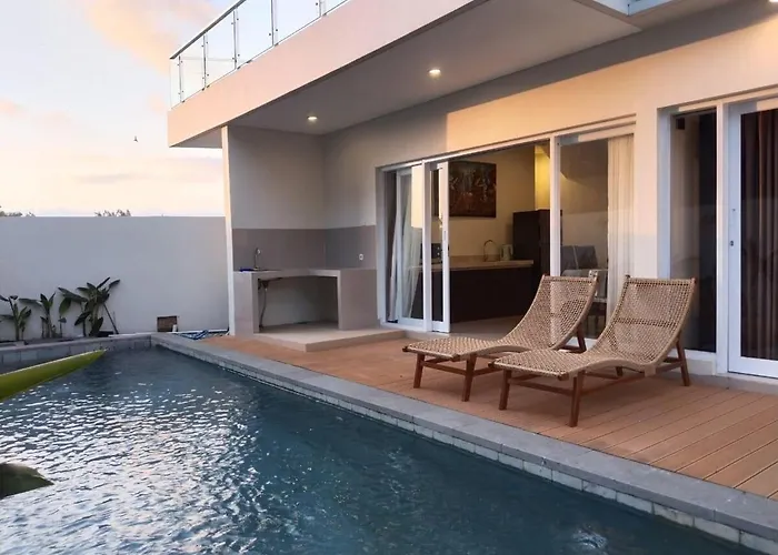 Three Bedrooms Villa With Pool & Rice Field View
