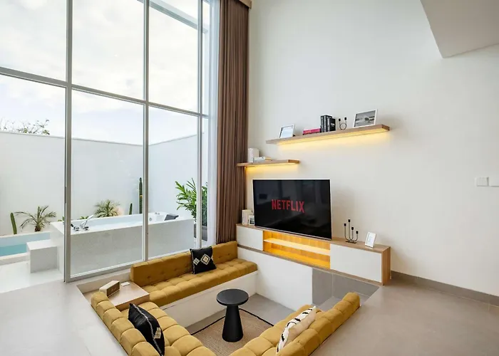 Cozy New 1Br Villa With Pool & Projector In Pandawa