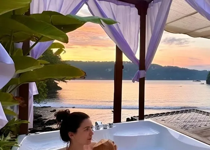 Beachfront Luxury Dome Villas - Gamat Bay Resort