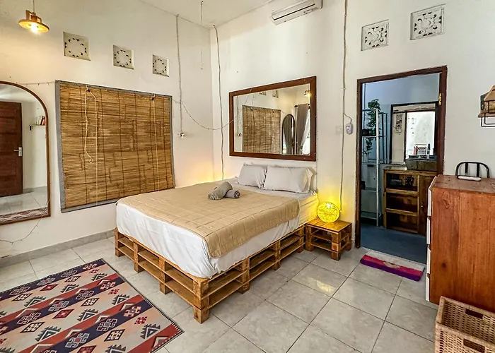 Central 1Br Studio With Shared Pool, Fitness And Private Kitchen In Canggu