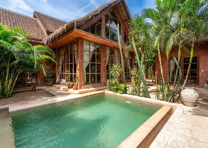 Beautiful 3Br Terracotta Villa In Pererenan