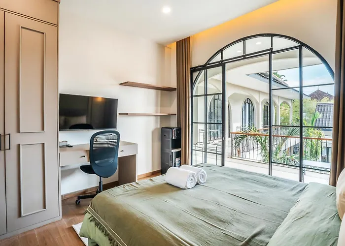 Le Jardin Coliving A2 - Upscale Apt, Canggu Center