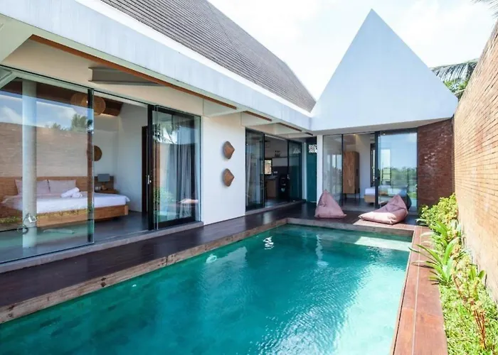 Luxurious 2Br Villa With Private Pool & Rice Field Views In Ubud