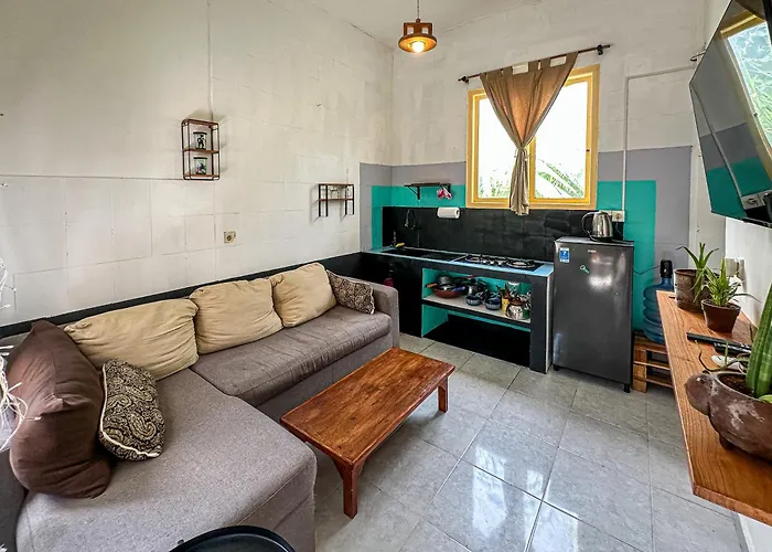 Central 1Br Studio With Shared Pool, Fitness And Private Kitchen In Canggu