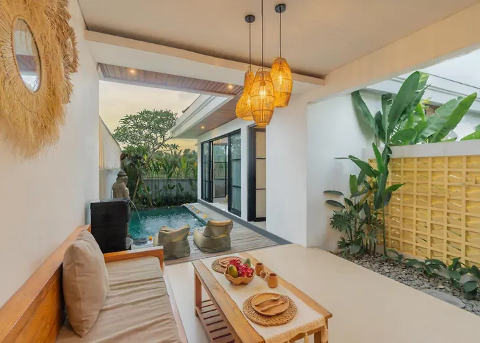 The Nugraha Ubud Private Pool Villa With Rice Field View