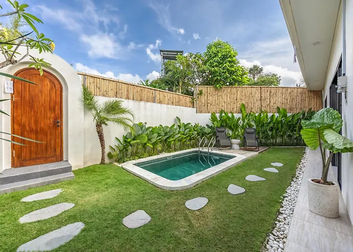 Pool Garden Private 2Br Villa - 10 Min To Finns Beach Club