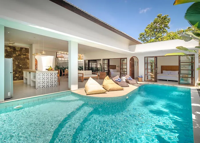 Villa Crusoe Stylish 3Br Oasis In Berawa