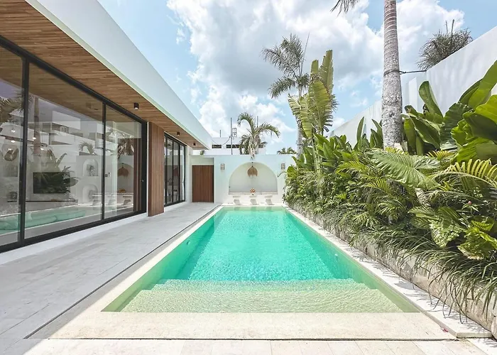 Casa Petak 9 - Architectural 3Br Tropical Paradise With Pool In Pererenan
