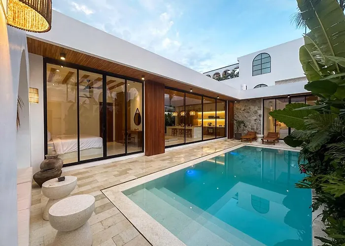 Casa Petak 8 - Tropical Haven Stylish 3Br With Pool In Pererenan