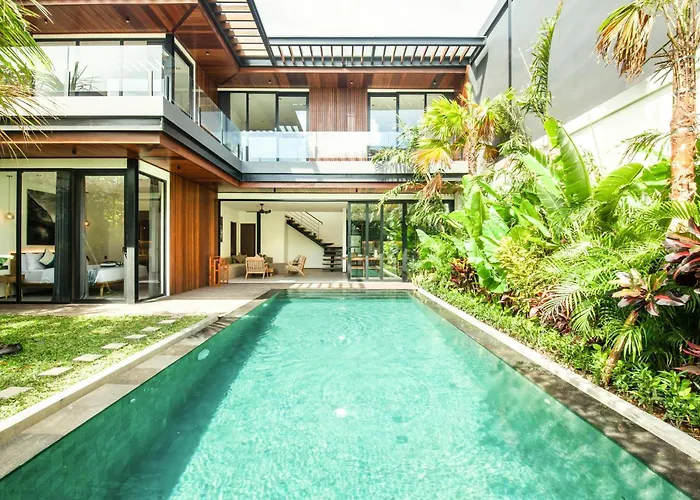 Chic 4Br, 200M To Canggu'S Blissful Beach Haven