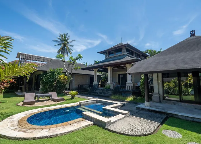 3Br Beautiful Villa Queen With Stunning Rice Field