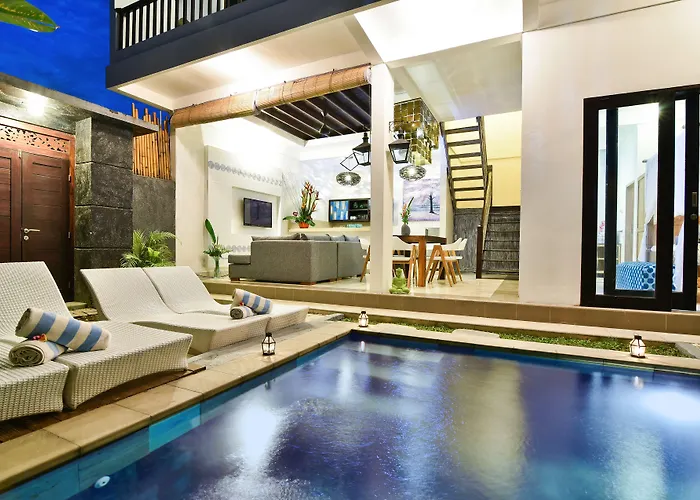 Villa Kobe Beachside Berawa Canggu location