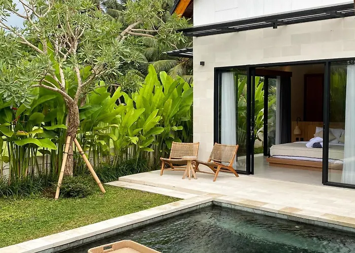 Nata Raka Villa - Modern Tropical Private Pool Villa In Ubud
