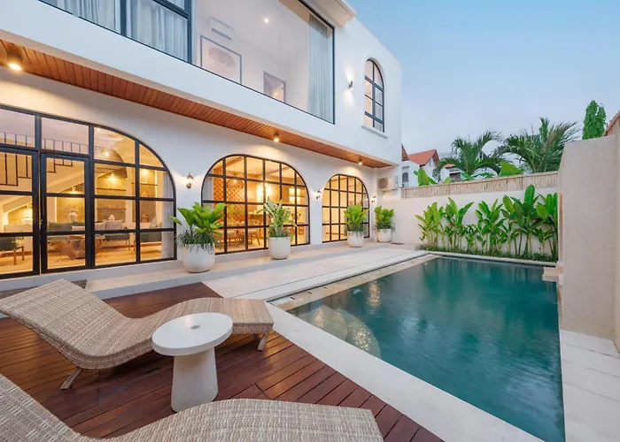 Kavana Elan 2Br Private Pool Villa - 5 Mins To Berawa Beach