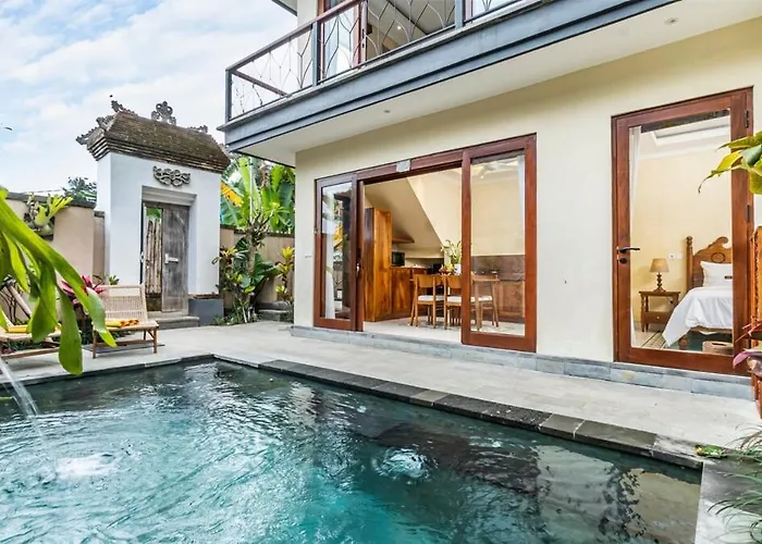 2Br Villa Walking Distance To Bambu Indah Ubud