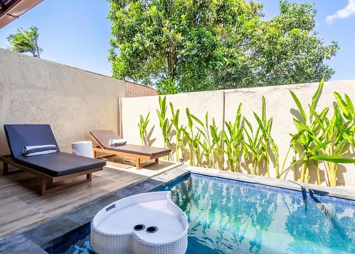 Rk3, 2 Beds Villa 15 Min Walk To Double Six Beach