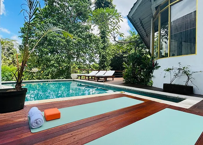 Ubud Artist Retreat Jungle Views Yoga Deck And Private Pool